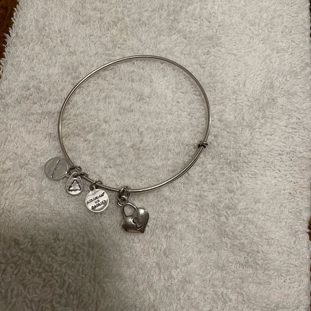 Alex and Ani Heart Bangle